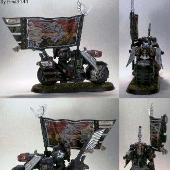 Ravenwing Standard Bearer by Elmo9141