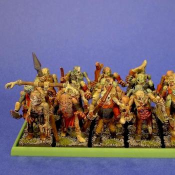 Painted Warhammer Zombies by rwd6378