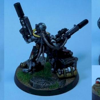 40k Grey Knight Vindicare Assassin by Donkeee