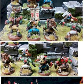 WAaagh! Ork force by tedkoob