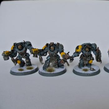 Space Wolves Wolf Guard Terminators by Berengar