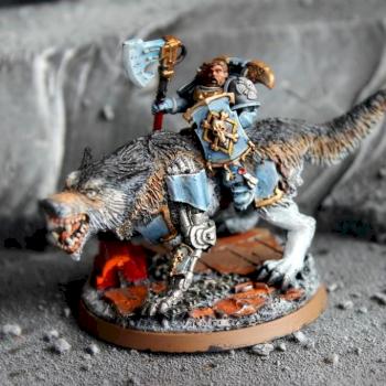 Thunderwolf Lord by The WarPaint Workshop