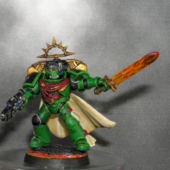 Salamanders 2nd company Captain Pelas Mir'san by Gingalain