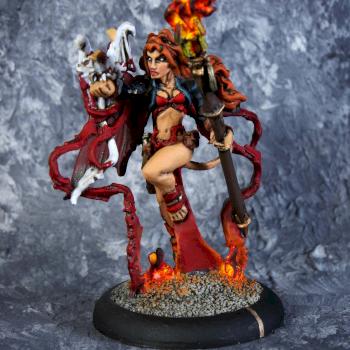 Despair, Half Succubus Sorceress by StudioSFS
