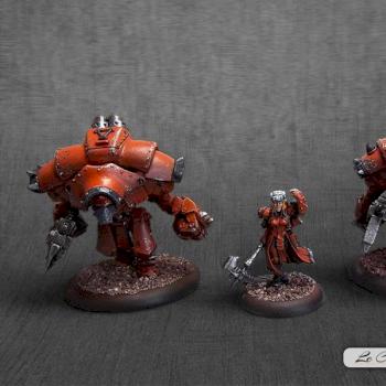 Khador battlegroup by Le Chti Pinceau