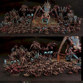Tyranids - Hive Fleet Cerberus by medows