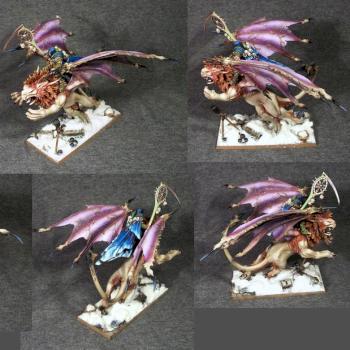 Chaos Lord on Manticore by Grigory