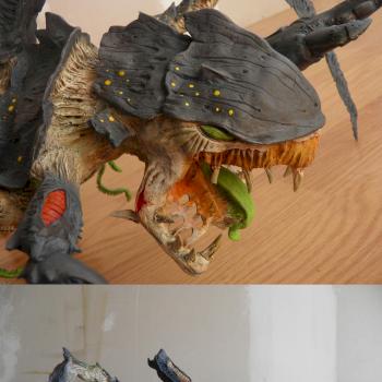 TYRANID STYLE WALKER TITAN by Edrigu