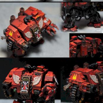 Blood Angels Furioso Dreadnought   MARK by khorne_1977