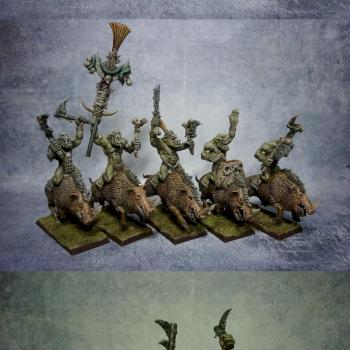 Savage Orc Boar Boyz by Matpaint