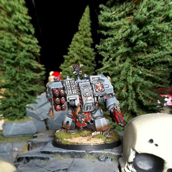 space wolves dreadnought by polacus
