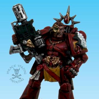 Blood Angels Captain Tycho by Pirate Viking Painting