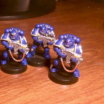 Ultramarine Squad by crossed_xd