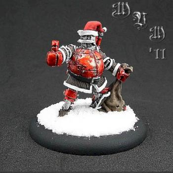 Steampunk Santa by Valloa