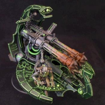 Necron Catacomb Annihilation Barge by bilorca