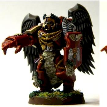 Blood Guard (Blood Angels Successor) Vanguard Veteran Sergeant by lupusj