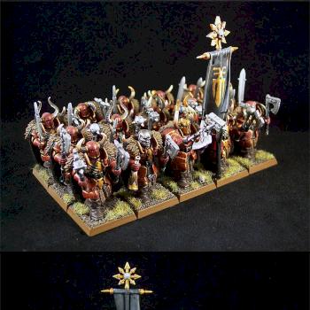 Khorne Chaos Warriors by tousgeo