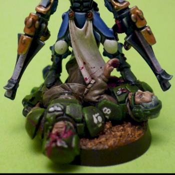 Dire Avenger Eldar Autarch by -Volsung-