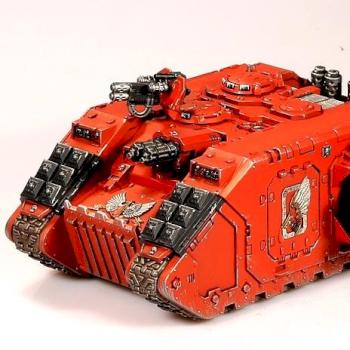 Warhammer 40k Blood angel's Land raider by Firefly