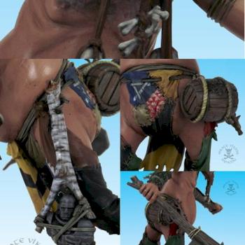 Giant by Pirate Viking Painting