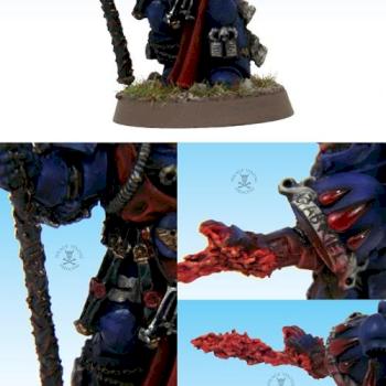 Blood Angel Librarian Gabriel by Pirate Viking Painting