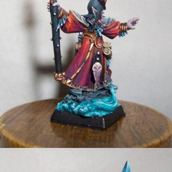 Dark Elve Sorcerer by Wildjack