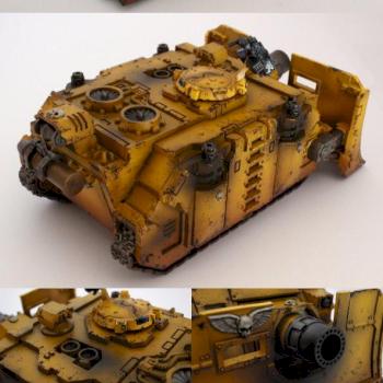 Imperial Fist's Vindicator by qazedc