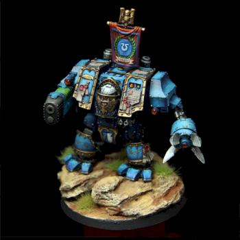 Ultramarine Forgeworld Magnetized Dreadnought by AkhRa