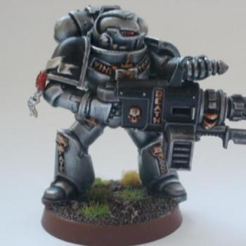 Grey Knight with Psycanon by nuno997
