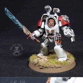 Blood Angel Terminator Sanguinary Priest by Pirate Viking Painting