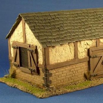 Fantasy Hut/Barn by bleakphoenix