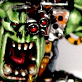 AOBR Warboss close up by Brother Captain Zorael