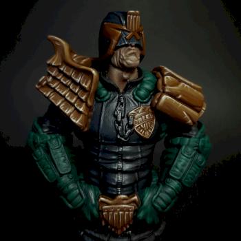 Judge Dredd by warp_machinarium