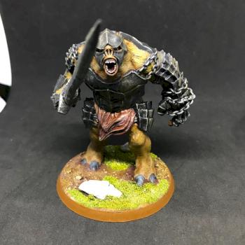 Mordor Troll Chieftain  ESDLA MIDDLE EARTH WARHAMMER by juanlurockerman