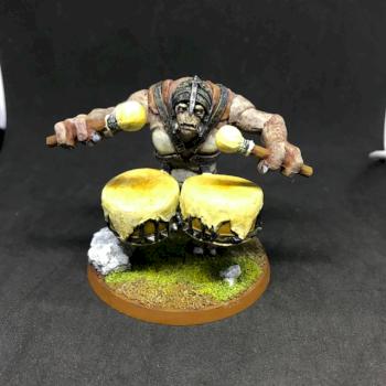 Troll Mordor Drummer 3D PRINT by juanlurockerman