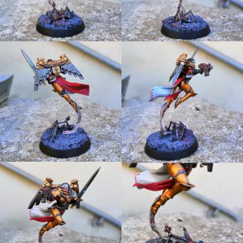 Geminae Superia - Guard of Celestine the Living Saint - Battle Sisters by CerberusXt