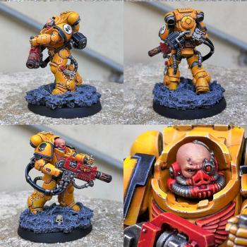 Eradicator Imperial Fist Primaris by CerberusXt