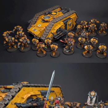 Imperial Fists Horus Heresy Army by GLD1