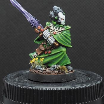 Biel Tan Eldar Warlock (metal) by void_correspondent