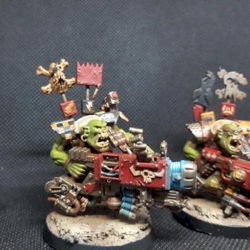Warhammer 40k Ork Freebooters by doghart