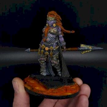 Vanja, Fire Giant Queen by Raptorcat2007
