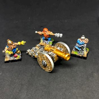 DWARF CANNON CAÑON METAL DWARVES DWARFS DISPOSSESSED by juanlurockerman