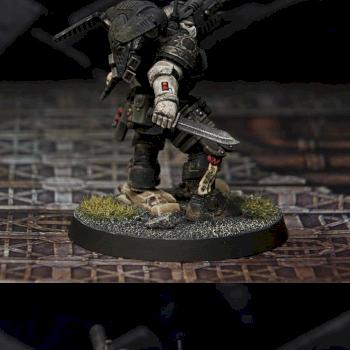 Raven Guard Lieutenant in Phobos Armor by matveyev_d