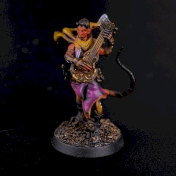Bard. Tiefling by cool-minis.com