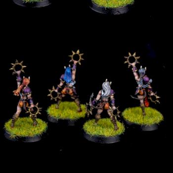 Blood Bowl. The Damned Damsels by cool-minis.com