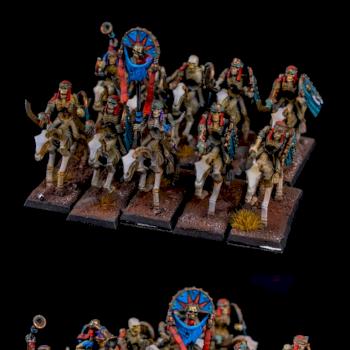 Tomb Kings Skeleton Horseman by cool-minis.com