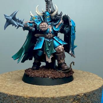 Slaves to darkness champion by Dormouse_painting