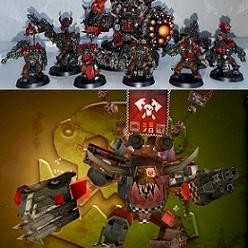 Warboss Gorgutz 'Ead 'Unter, the one and only One-Ork-Waaagh by Vorador