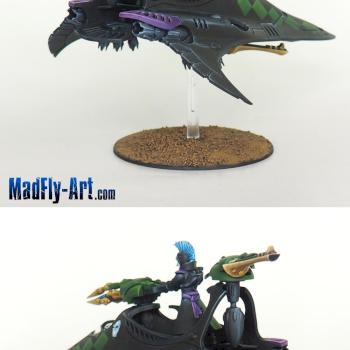 Harlequin Voidweaver 2 by MadFlyArtStudio