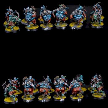 Nurgle’s Rotters - Nurgle Blood Bowl Team by cool-minis.com